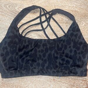 Women’s Victoria’s Secret leopard sports bra